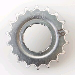 VINTAGE KJ18 BLACK BIKE BICYCLE COG COASTER BRAKE COG 18T 3/32" BRAKE HUB #2